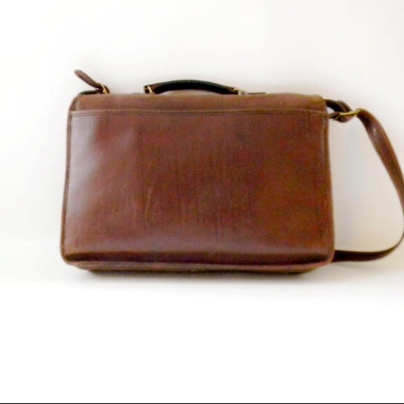 💥RARE💥1970 AUTHENTIC LEATHER COACH BRIEFCASE - Picture 5 of 13